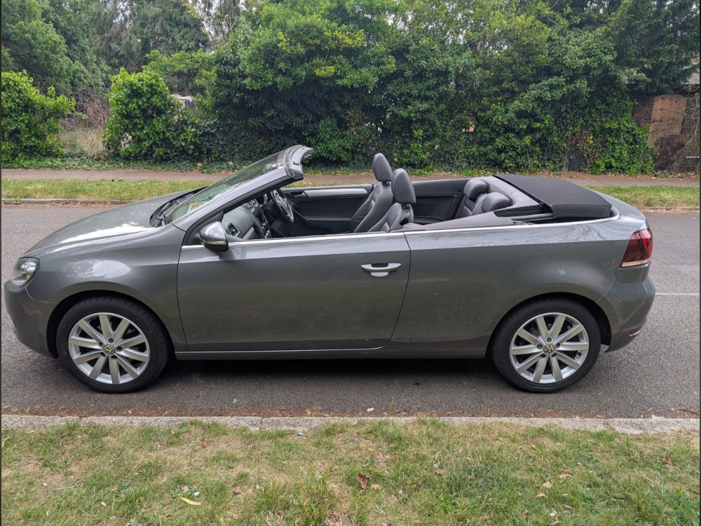 Grey 2015 Volkswagen Golf 1.4 TSI SE Cabriolet 2dr Petrol DSG Euro 5 122 ps in Killarney Motors Ltd